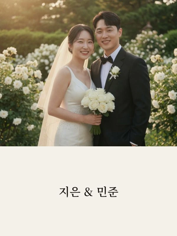 사진과 이름 영역을 나눈 분할 커버